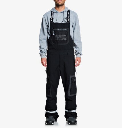 DC Revival Snow Bib Pants Black