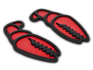 Crab Grab Mega Claws Stomp Pad Black Red