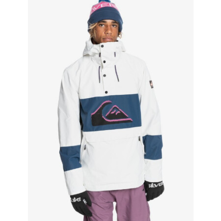 Quiksilver Steeze Shell Jacket Snow White 2022