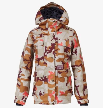 DC Womens Liberate Jacket Camo XS