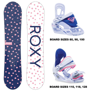 Roxy Kids Poppy Package Snowboard-Set 2023