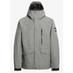 Quiksilver Mission Solid Jacket 2024 Heather Grey