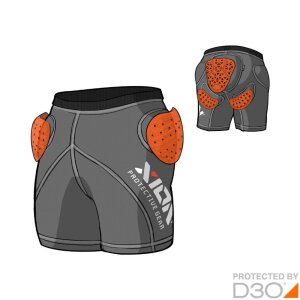 Xion Womens Shorts Freeride Evo D3O 2026 XS