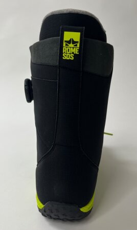 Rome Snowboards Inferno Snowboard Boots - Doppel-Boa Schnürung, Wärmeformbarer Liner - Schwarz, Größe 10