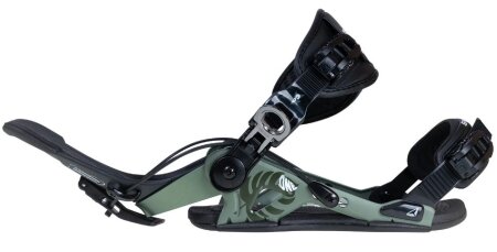 SP Fastec SLAB Multientry Snowboard Bindung Olive
