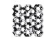 Crab Grab Crap Trap Stomp Pad Black White Swirl