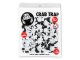 Crab Grab Crap Trap Stomp Pad Black White Swirl