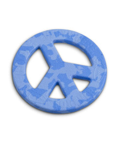 Crab Grab Peace of Foam Blue Swirl