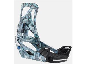 Burton Womens Step On Re:Flex Blue Butterfly