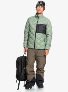 Quiksilver Highline Pro 3L Gore-Tex Pro Bib Pants canteen