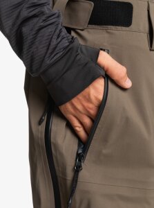 Quiksilver Highline Pro 3L Gore-Tex Pro Bib Pants canteen