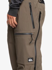 Quiksilver Highline Pro 3L Gore-Tex Pro Bib Pants canteen M