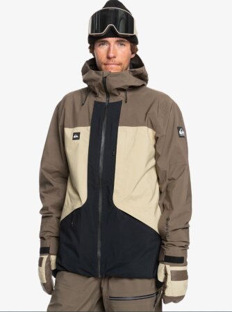 Quiksilver Forever Stretch Shell Gore-Tex Jacket Canteen