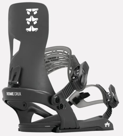 Rome Crux Snowboardbindung Black