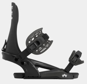 Rome Crux Snowboardbindung Black