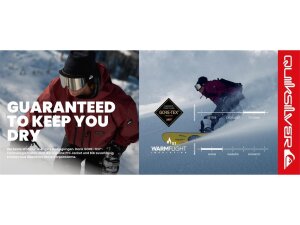 Quiksilver Highline Pro 3L Gore-Tex Jacket 2027 Black